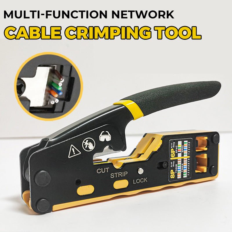 Network Cable Crimper Cutter Stripper Product Image 02