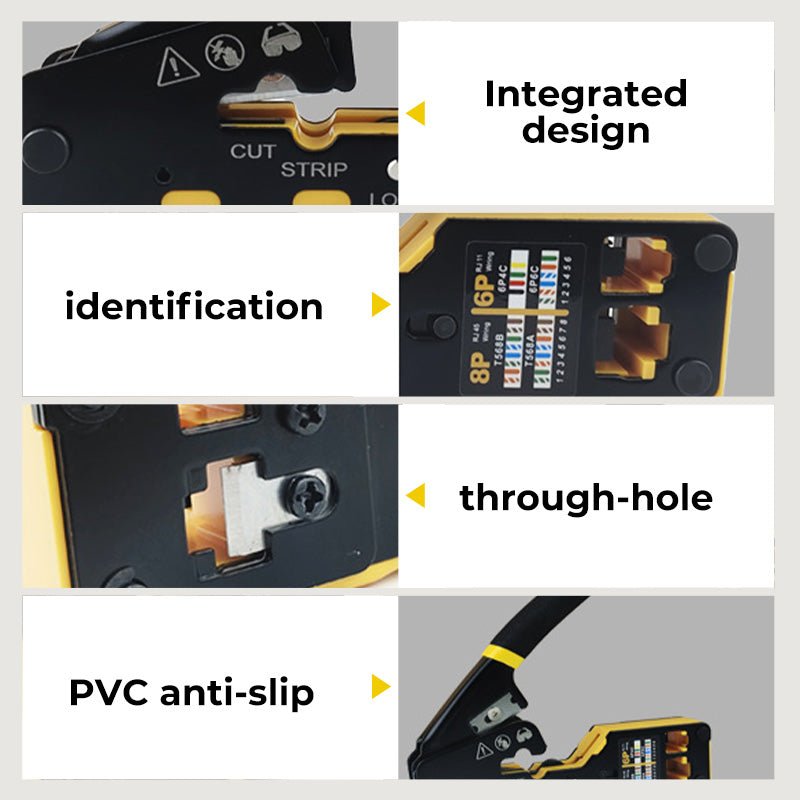 Network Cable Crimper Cutter Stripper Product Image 06