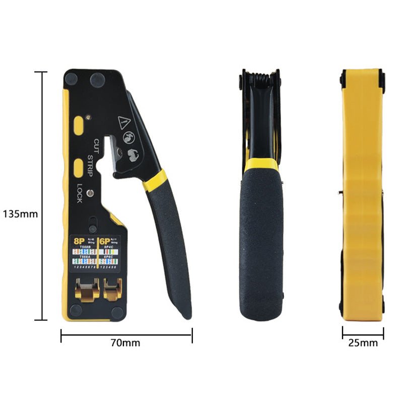Network Cable Crimper Cutter Stripper Product Image 09