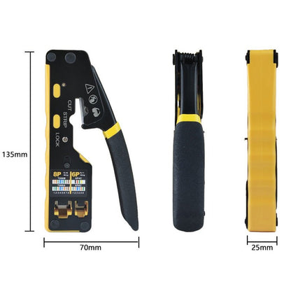 Network Cable Crimper Cutter Stripper Product Image 09