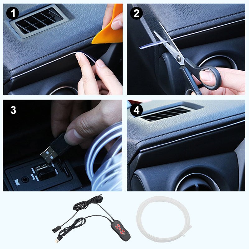 Nightdrive Car Interior Led Light Strip Product Image 04