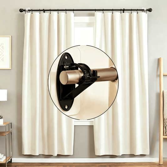No Drill Curtain Rod Brackets Product Image 01