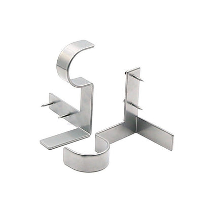 No Drill Metal Curtain Rod Brackets Product Image 06