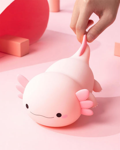 Nursery Axolotl Led Night Light Warm White Bedside Lamp Product Image 03