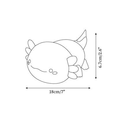 Nursery Axolotl Led Night Light Warm White Bedside Lamp Product Image 05