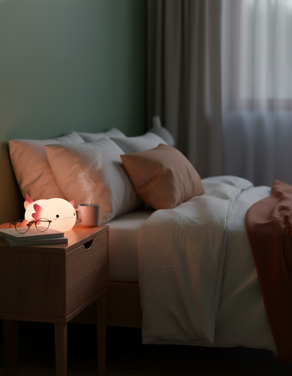Nursery Axolotl Led Night Light Warm White Bedside Lamp Product Image 06