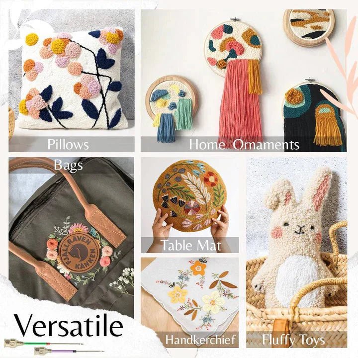 One Step Punch Needle Embroidery Starter Kit Product Image 02
