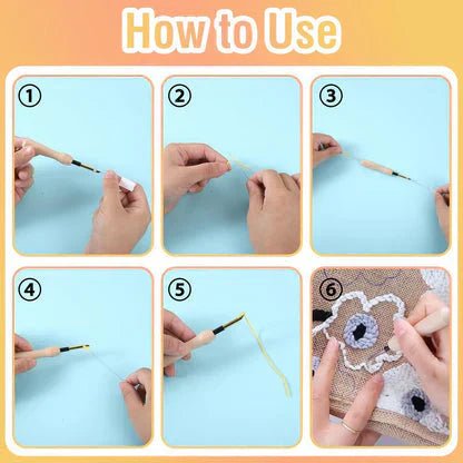 One Step Punch Needle Embroidery Starter Kit Product Image 06