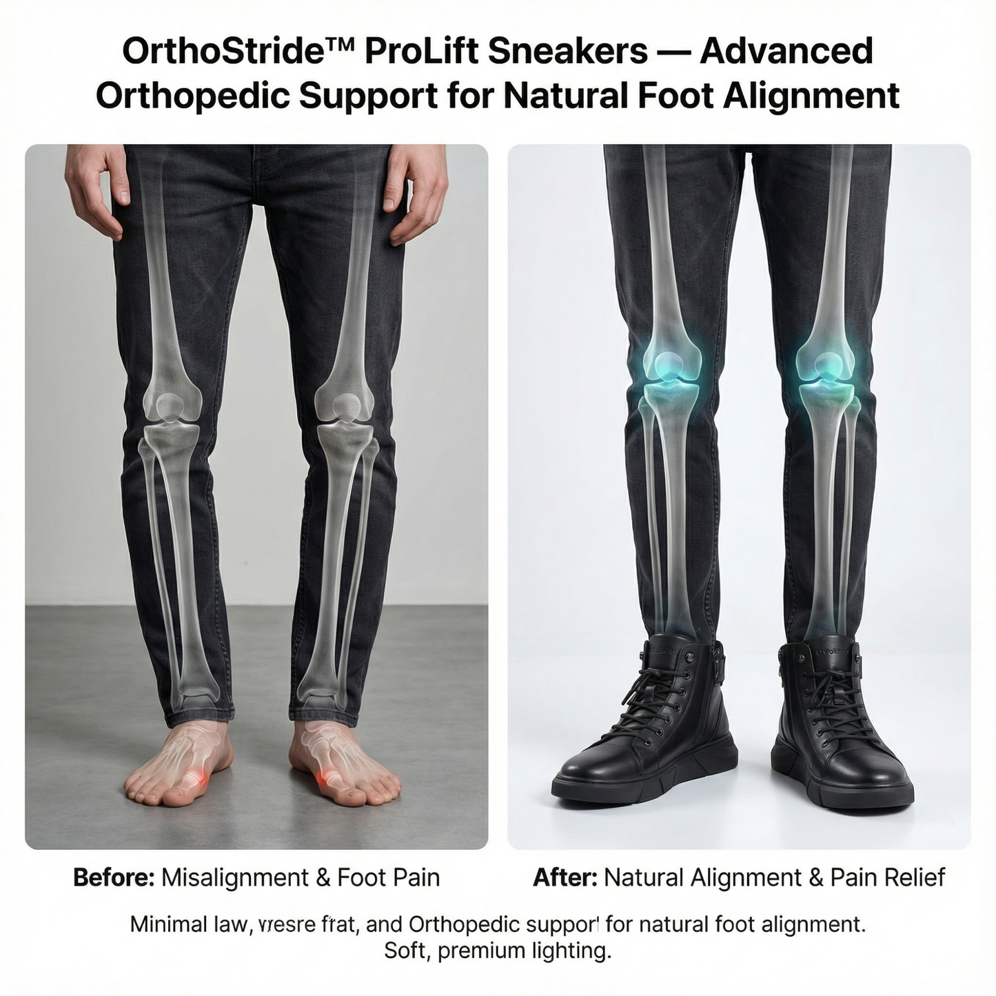Opalstep Support Cushioned Walking Sneakers Product Image 04