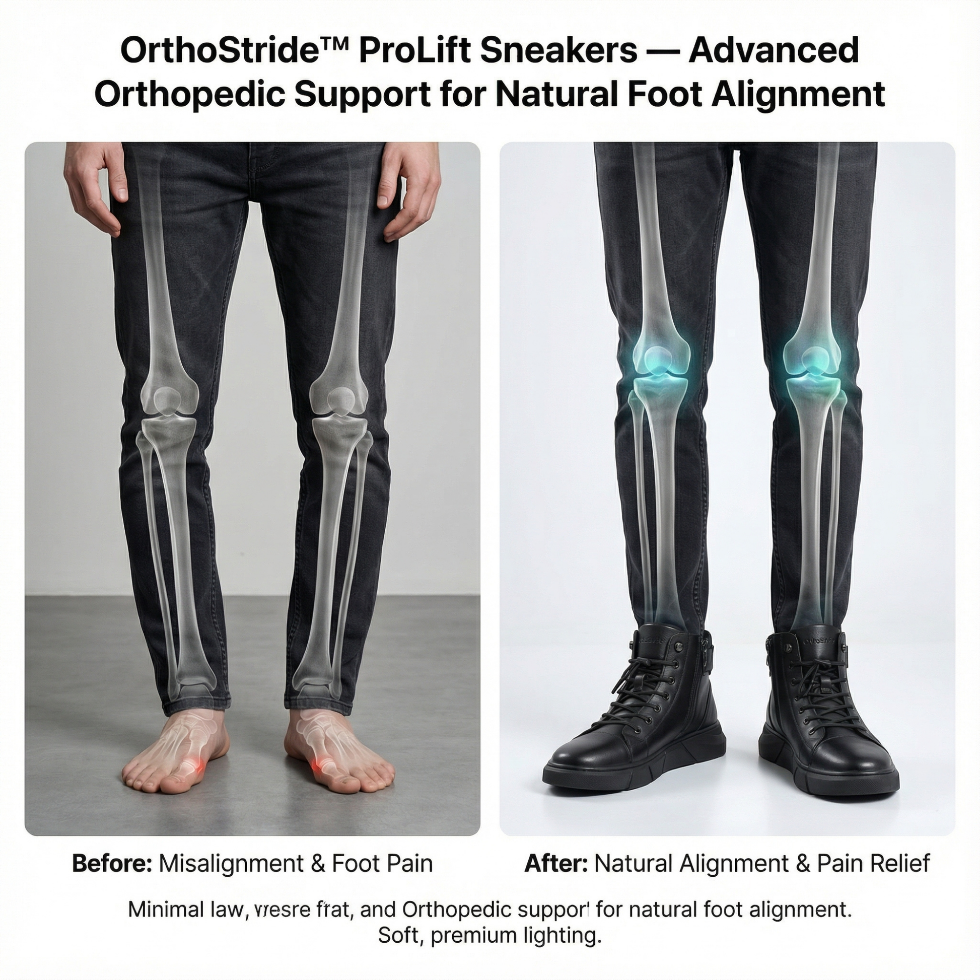Opalstep Support Cushioned Walking Sneakers Product Image 04