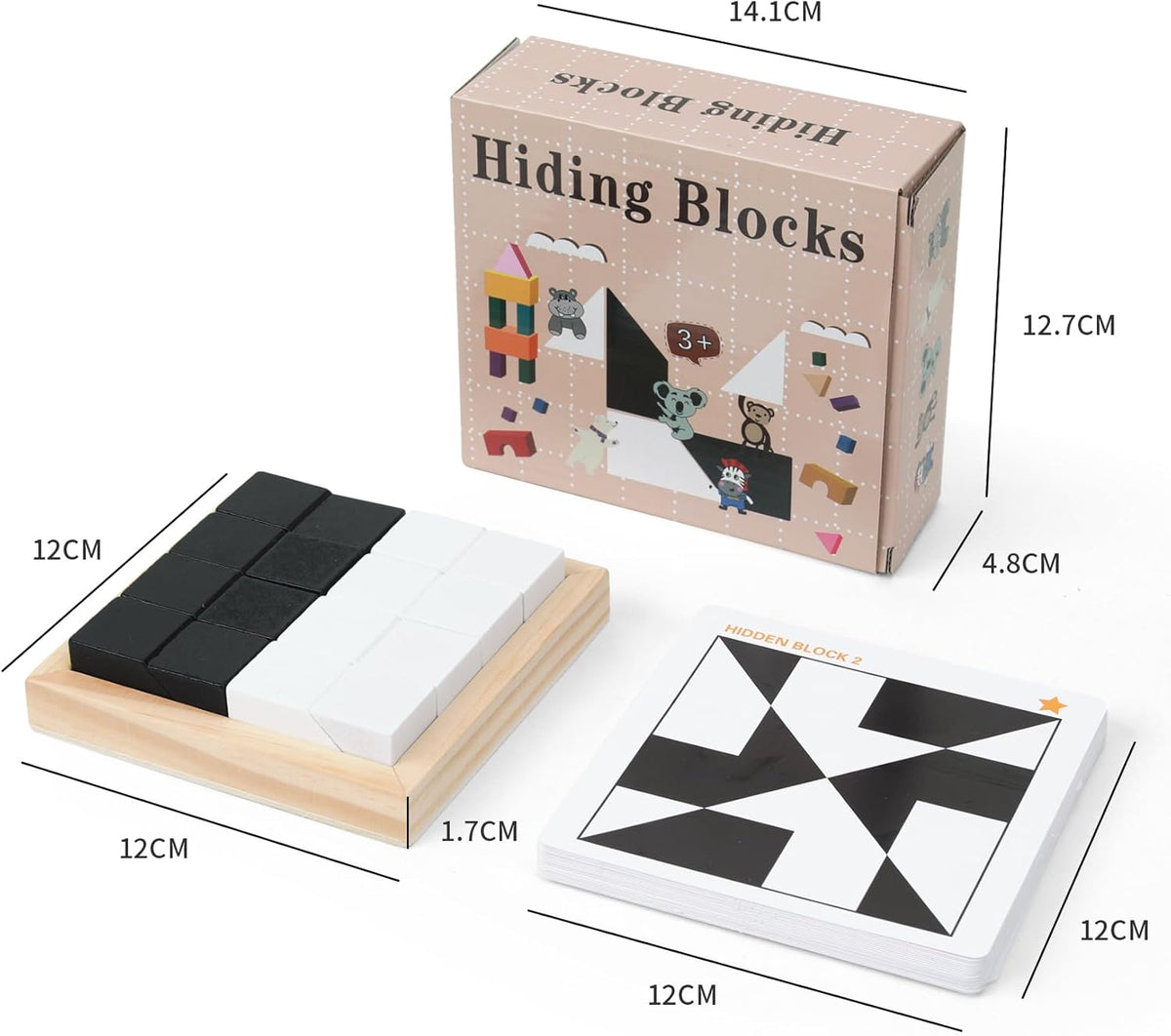 Pattern Path Logic Puzzle Wood Blocks Product Image 06
