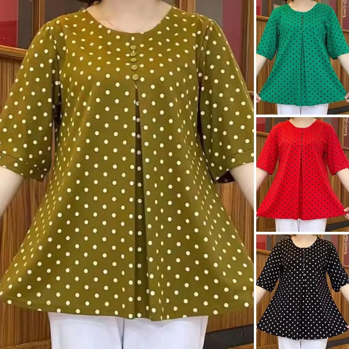 Pebble Dot Polyester Regular Fit Shirt Product Image 01