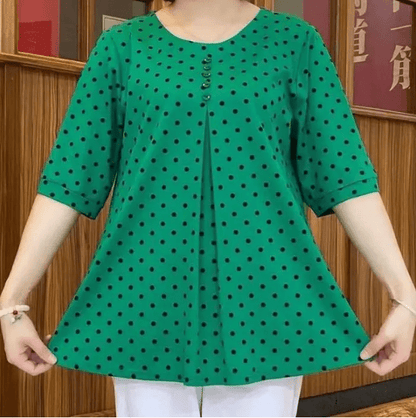Pebble Dot Polyester Regular Fit Shirt Product Image 04