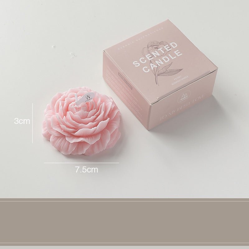 Petal Peony Floral Scented Candle Set Product Image 01