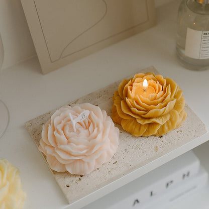 Petal Peony Floral Scented Candle Set Product Image 03