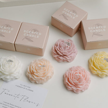 Petal Peony Floral Scented Candle Set Product Image 04