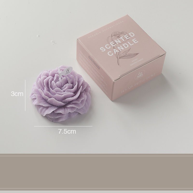 Petal Peony Floral Scented Candle Set Product Image 08