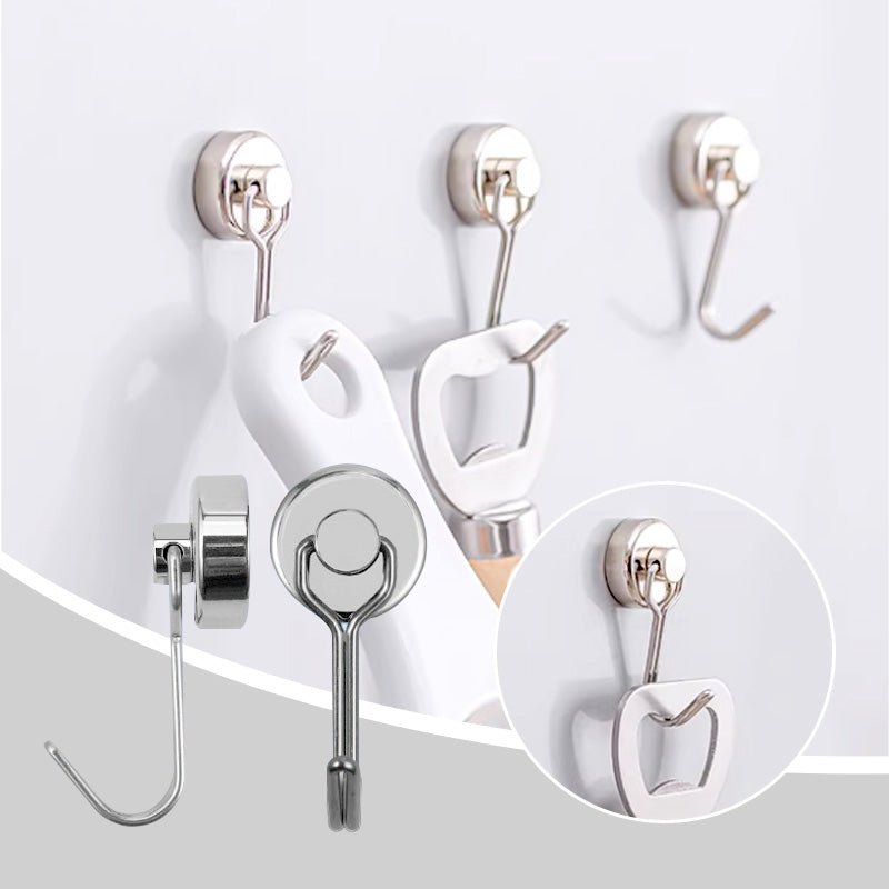 Pivotgrip Magnetic Utility Hooks 360 Swivel 4 Pack Product Image 02