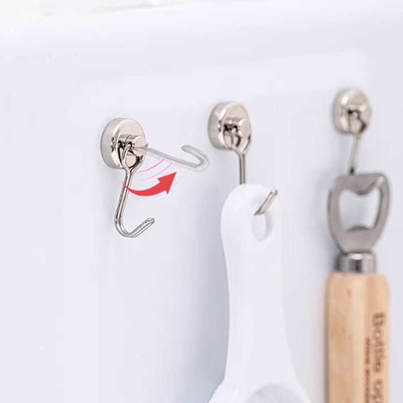 Pivotgrip Magnetic Utility Hooks 360 Swivel 4 Pack Product Image 03