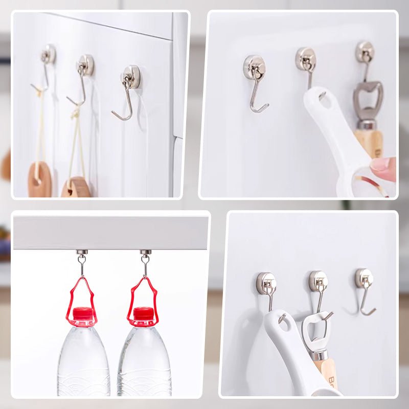 Pivotgrip Magnetic Utility Hooks 360 Swivel 4 Pack Product Image 08