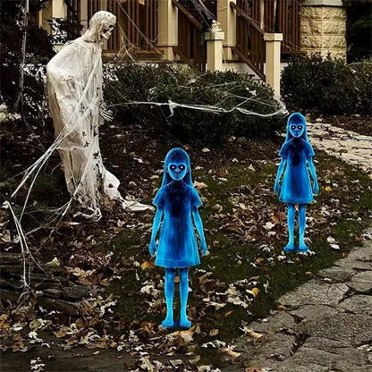 Porchside Shadow Girl Halloween Yard Display Product Image 05