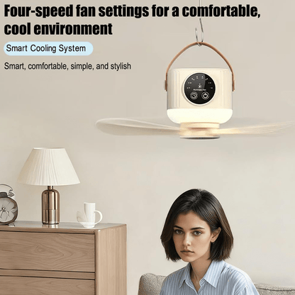Portable Ceiling Fan Led Remote Timer Product Image 04