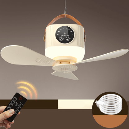 Portable Ceiling Fan Led Remote Timer Product Image 10