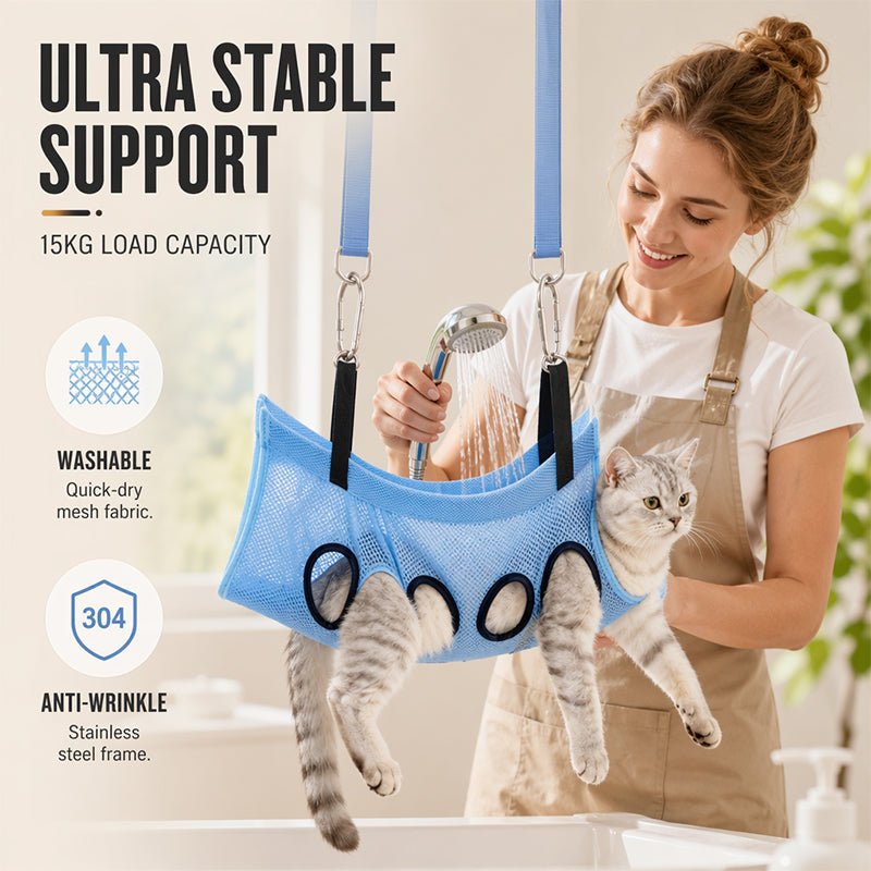 Portable Foldable Pet Grooming Table Hammock Product Image 04