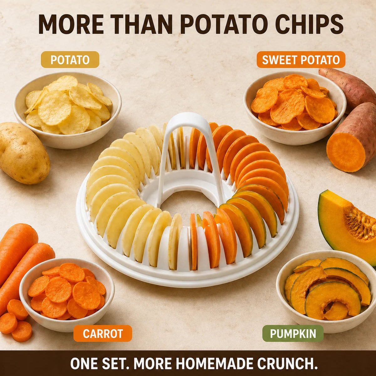 Potato Vegetable Microwave Chip Kit Product Image 01
