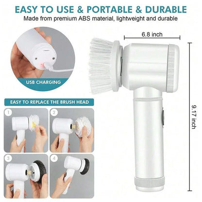 Primo Cordless Electric Scrub Brush Product Image 02