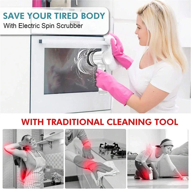 Primo Cordless Electric Scrub Brush Product Image 06