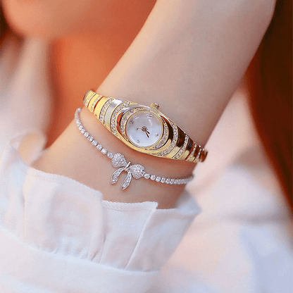 Radiant Rhinestone Bracelet Watch Product Image 02