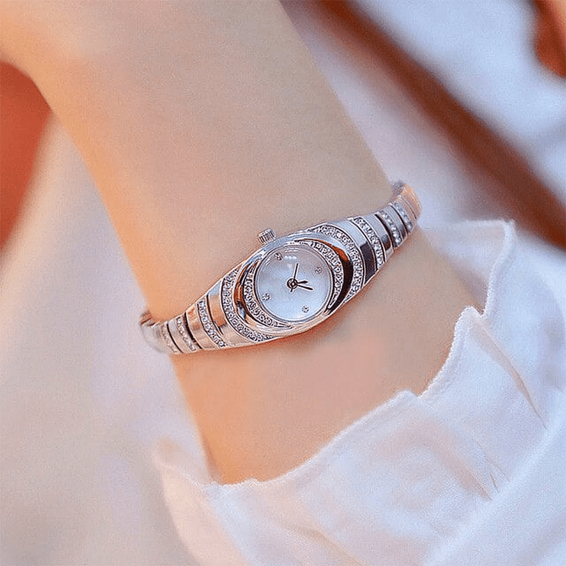 Radiant Rhinestone Bracelet Watch Product Image 06
