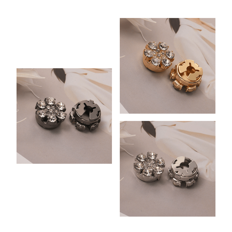 Radiant Snap On Rhinestone Button Covers Product Image 03