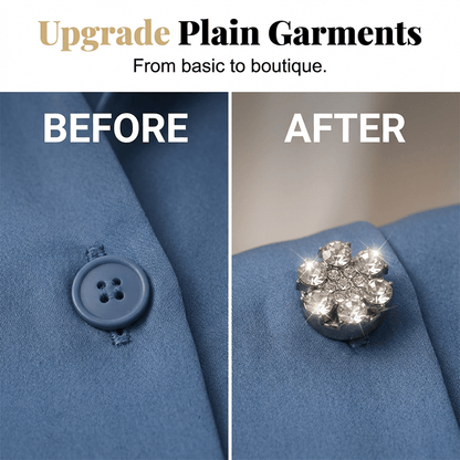 Radiant Snap On Rhinestone Button Covers Product Image 04