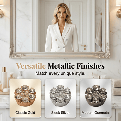 Radiant Snap On Rhinestone Button Covers Product Image 08