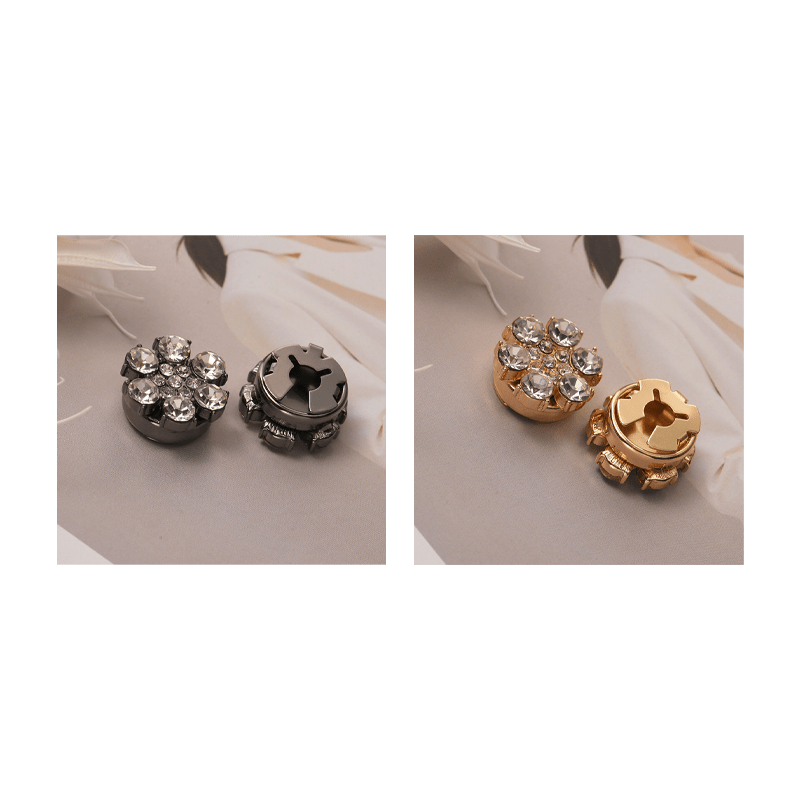 Radiant Snap On Rhinestone Button Covers Product Image 10