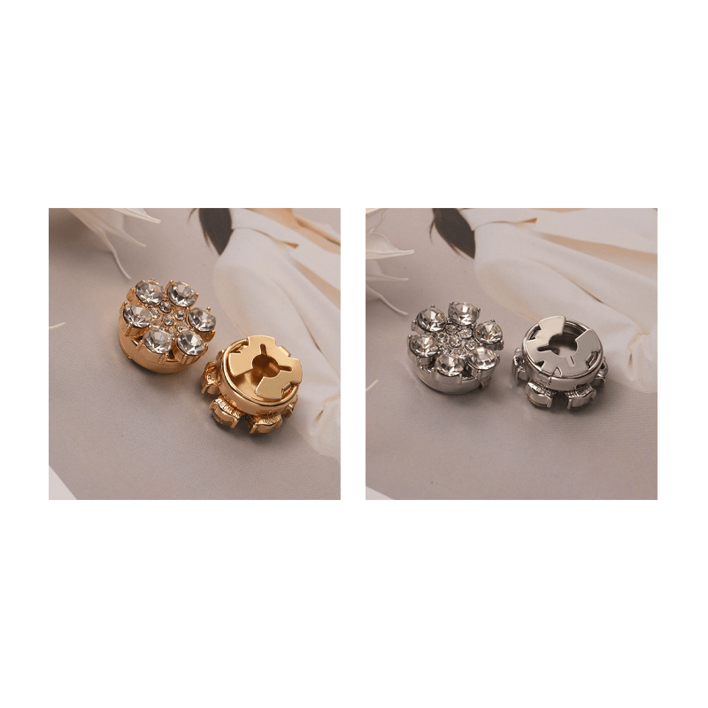 Radiant Snap On Rhinestone Button Covers Product Image 13