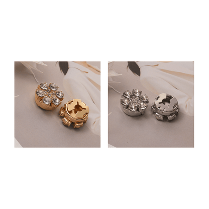 Radiant Snap On Rhinestone Button Covers Product Image 13