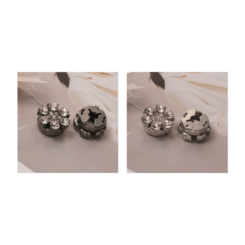 Radiant Snap On Rhinestone Button Covers Product Image 14