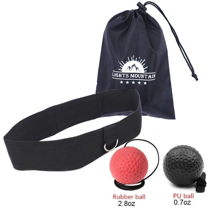 Rapidfit Head Mounted Boxing Reflex Ball Trainer Product Image 01