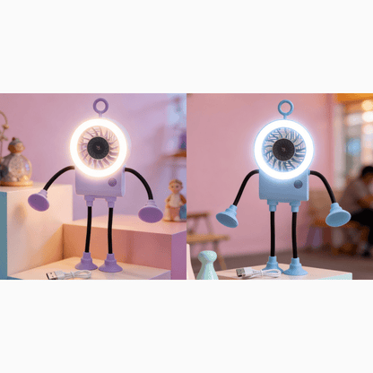 Ravel Bendable Led Desk Fan Product Image 03