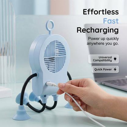 Ravel Bendable Led Desk Fan Product Image 09