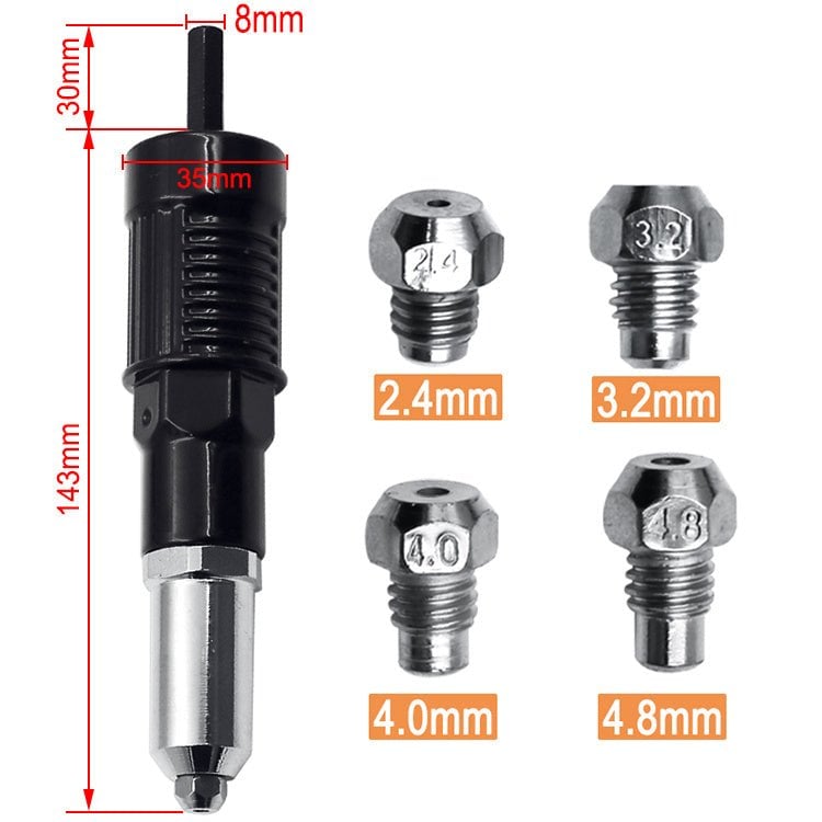 Readyset Fastener Drill Adapter Kit Product Image 05