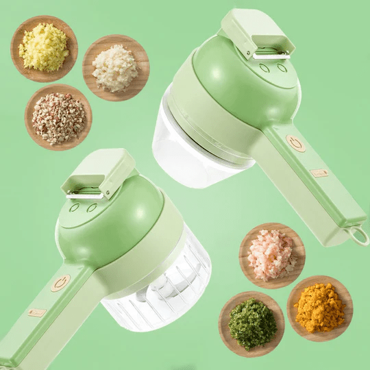 Rechargeable Rotary Vegetable Cutter Kit Product Image 02