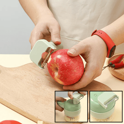 Rechargeable Rotary Vegetable Cutter Kit Product Image 03