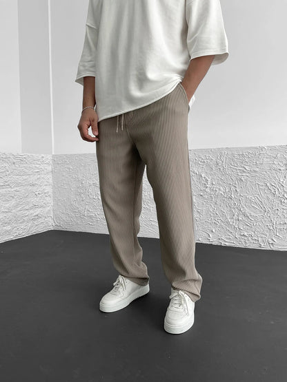 Ridgeflow Textured Knit Wide Leg Pants Product Image 01
