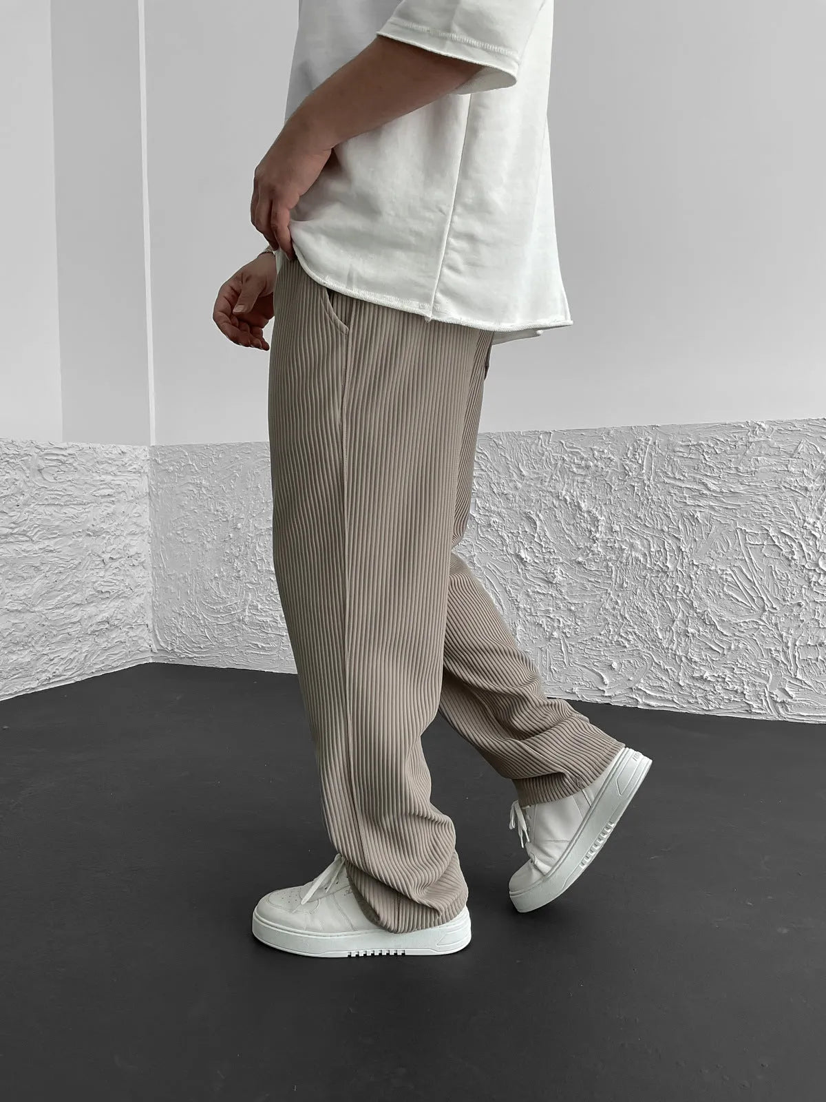 Ridgeflow Textured Knit Wide Leg Pants Product Image 02
