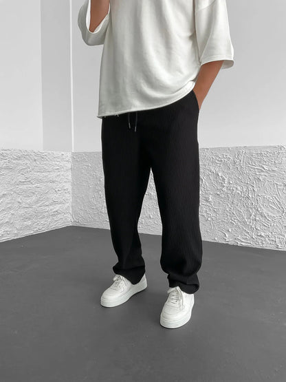 Ridgeflow Textured Knit Wide Leg Pants Product Image 04