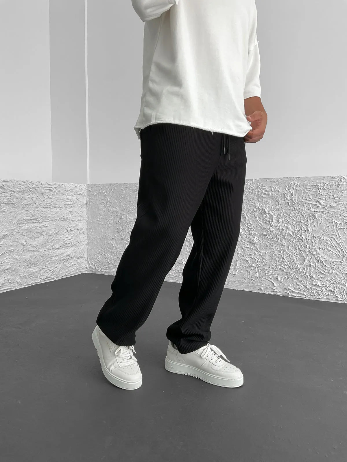 Ridgeflow Textured Knit Wide Leg Pants Product Image 05